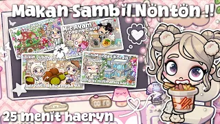 MAKAN SAMBIL NONTONN !! Vidio Haeryn 25 Menit Yeay:D || [Drama avatarWorld]