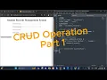 Simple CRUD Operation using PHP and MySQL Part 1