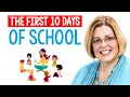 My First 10 Days of School Tips and Lesson Plans for Your Preschool Classroom FREE Lesson Plan