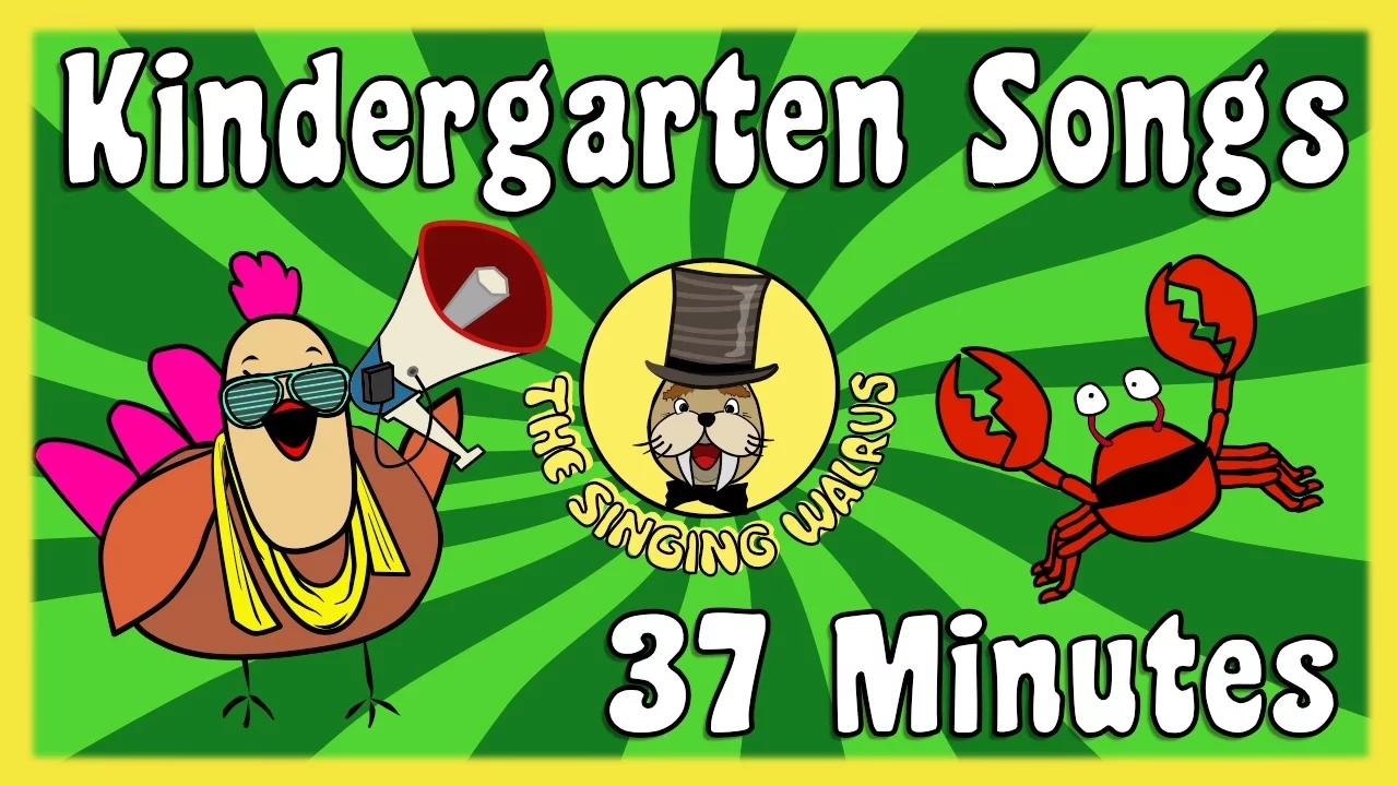 Kindergarten Songs | Kid Song Collection | The Singing Walrus Kindergarten Songs | Kid Song Collection | The Singing Walrus