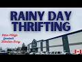 3 thrift stores and a rainy day equals awesome vintage finds THRIFT WITH ME Goodwill Value Village