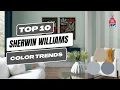 Top 10 Sherwin Williams Color Trends Everyone Is Using This Year