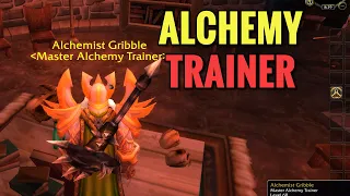 Honor Hold Alchemy Trainer Location WoW TBC
