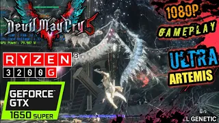 devil may cry 5 ryzen 3 3200g gtx 1650 super u0026 16gb ram benchmark gameplay