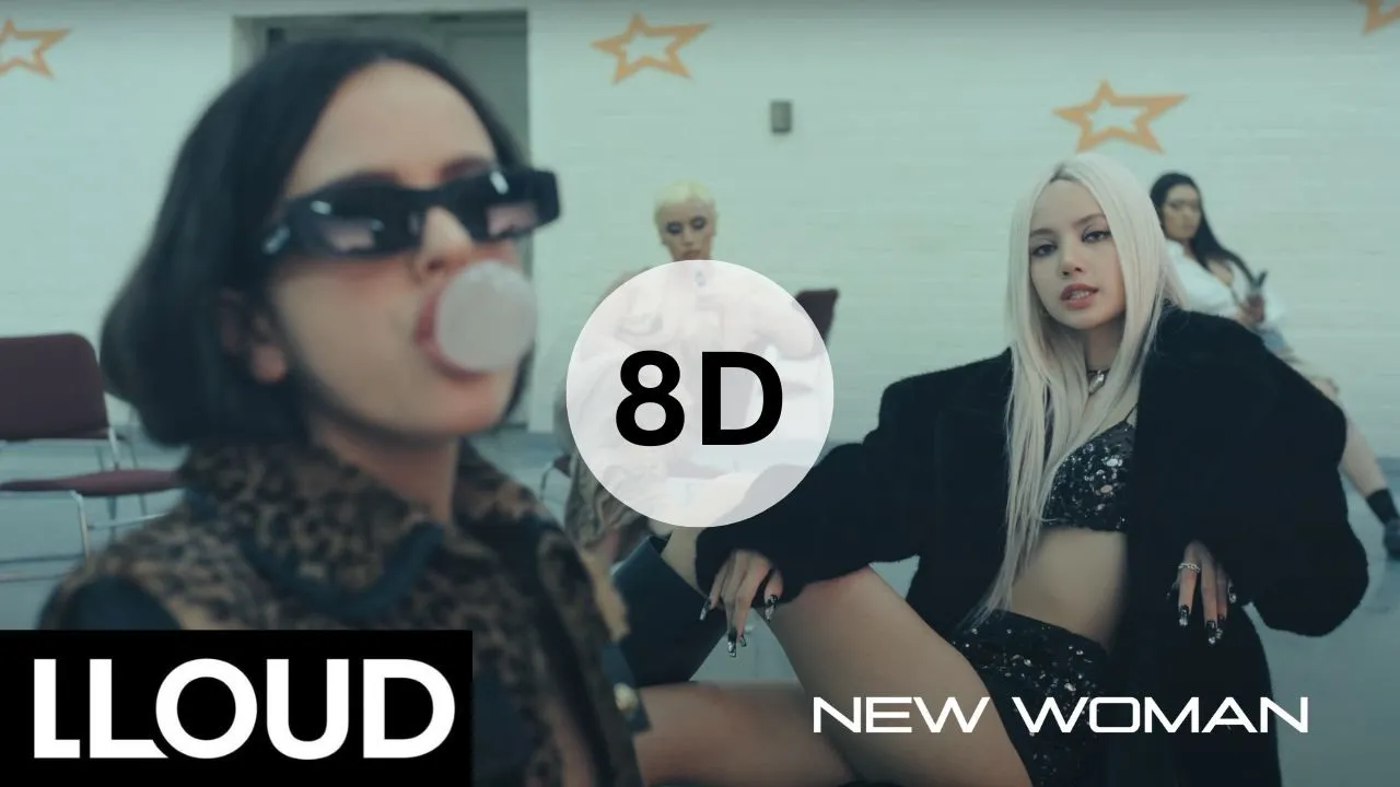 LISA (리사) - NEW WOMAN ft. Rosalía [8D USE HEADPHONES] 🎧