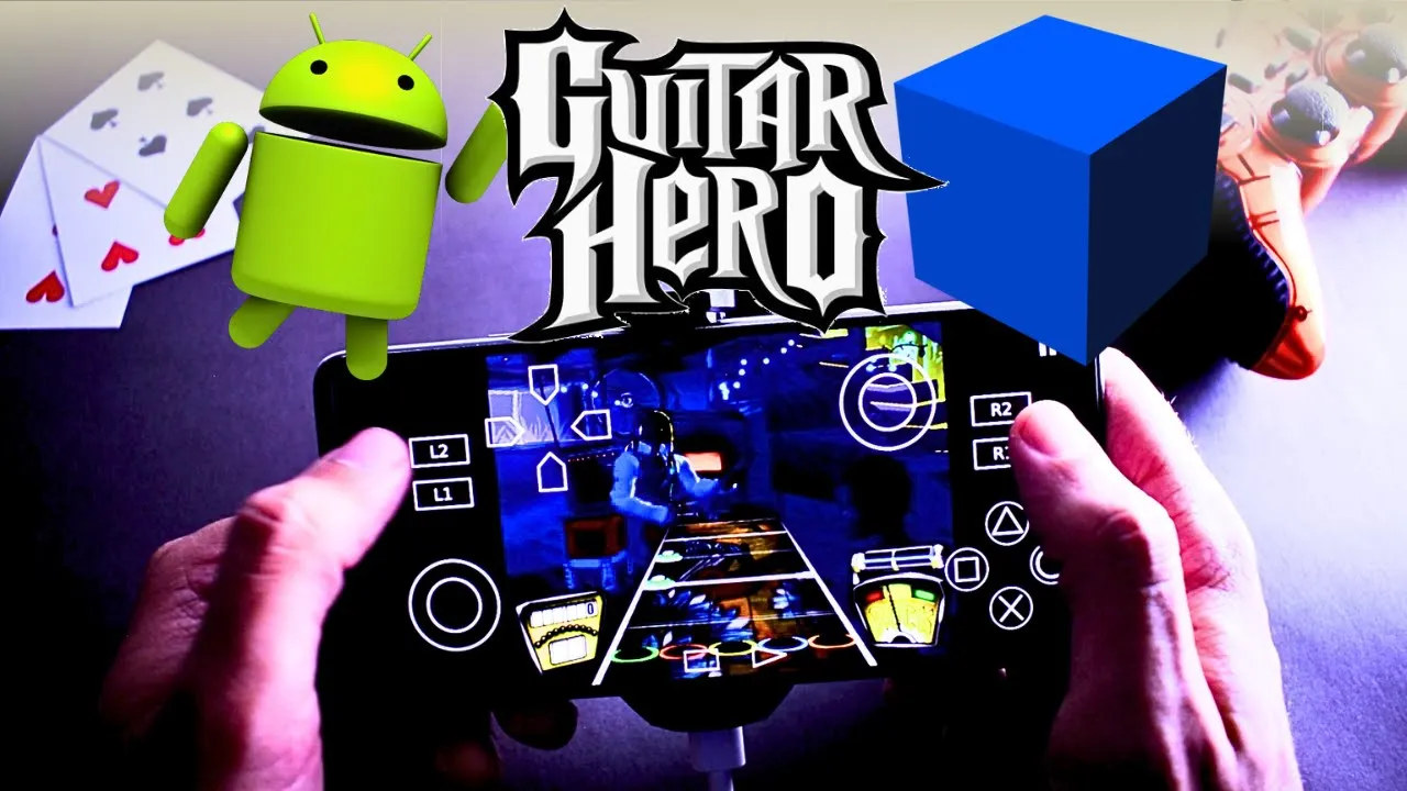 Guitar Hero Android Gameplay | PS2 Emulator Android | Aethersx2 Android Mali GPU