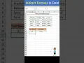 Indirect Formula in Excel