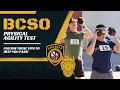Bexar County Sheriff s Office Physical Agility Test Detention