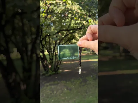 DIY Twilight filter keychains 🍂 fall date idea