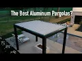 What Are The Best Aluminum Pergolas How Much