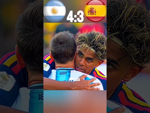 The Day messi Destroyed Lamine Yamal Silenced & Spain | 🫣 Imaginary match 🔥 | #shorts #messi #yamal