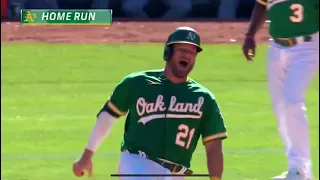 Stephen Vogt hits home run in final at-bat of 10-year Major League Baseball career