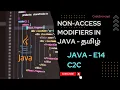 Non access modifiers in - E14