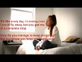 Helplessly Tatiana Manaois - Lyrics Video