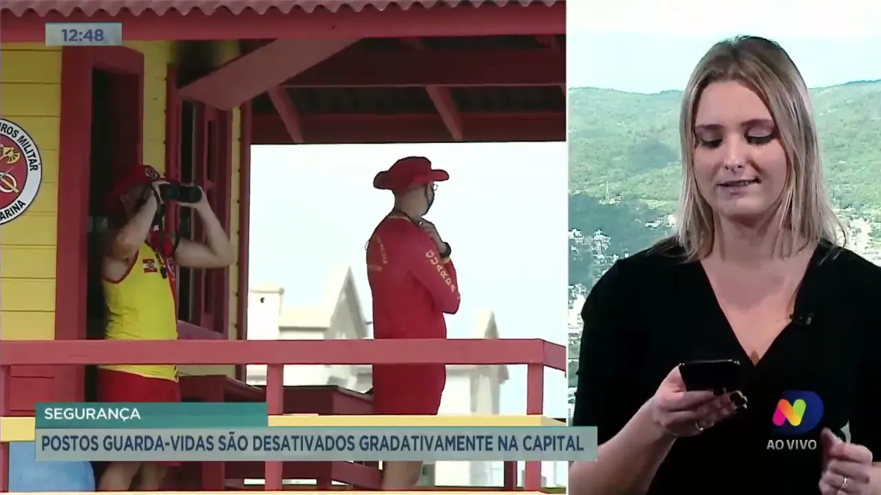 Postos guarda-vidas são desativados gradativamente na capital