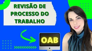 Revisão de Processo do Trabalho