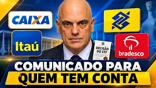 NOVA LEI DA CONTA CORRENTE E CONTA POUPANÇA AUTORIZADA VAI MUDAR A SUA CONTA NO BANCO