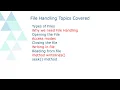 File Handling in Python Part - 1