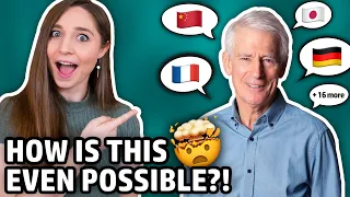 The ULTIMATE SECRET of Learning 20 Languages! @Thelinguist speaking German