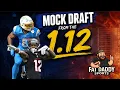 2026 Fantasy Football Mock Draft Picking 12th in a 12-Team PPR League