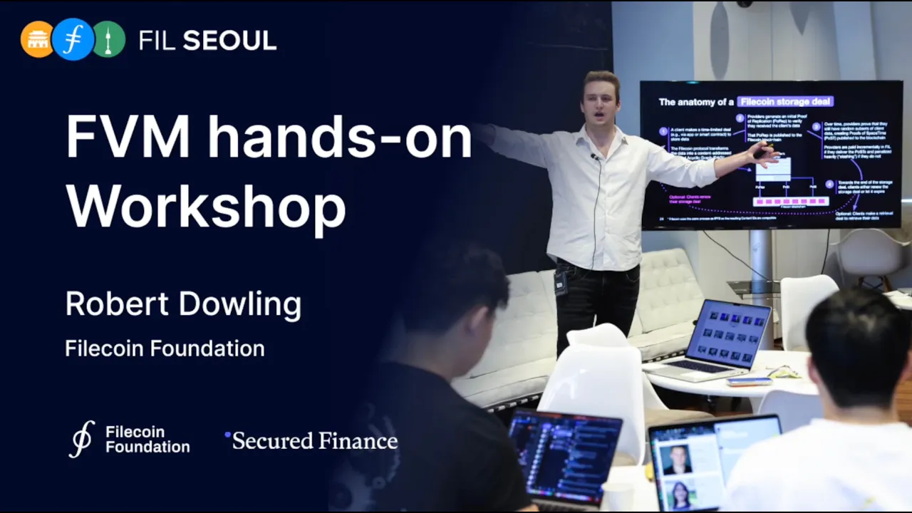 FVM hands-on workshop with Robert Dowling | FIL Seoul 2023