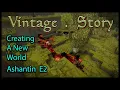 Vintage Story Setting Up A New World E2 Trying Different Spawns Different Rock Types