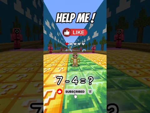 Italian Brainrot VS SquidGame Longer Jumping ππ #201 #italianbrainrot #minecraft - BlockOfFun