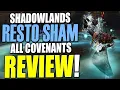 BEST Healer Covenant is Covenant Abilities Review Resto Shaman Deep Dive Shadowlands Beta