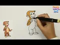 How To Draw Curious George Step By Step