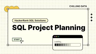 HackerRank SQL Solution - SQL Project Planning