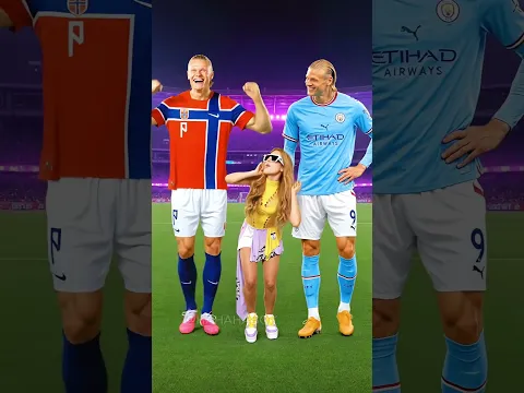 Haaland and Shakira's dance　#haaland #shakira