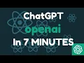 Building an entire ReactJs App in minutes using ChatGPT