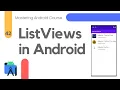 Custom ListViews in Android - Mastering Android Course