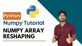 4 Numpy array Reshaping CloudyML