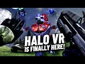 HALO VR is HERE Halo Combat Evolved VR MOD Gameplay PCVR