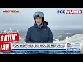 FOX Weather Meteorologist Ian Oliver Takes On Lincoln Peak At Sugarbush Ski Resort In Vermont