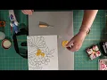 Applique Miss Kelly - Orange Petals and Leaf Challenges