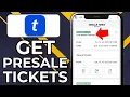 HOW TO GET PRESALE TICKETS ON TICKETMASTER 2026