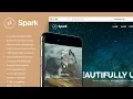 Spark WordPress Theme Home-Page Presentation - Drag Drop WordPress Site Builder