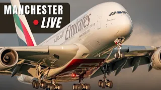 🔴 Awesome Runway Views | Manchester Airport LIVE ✈️