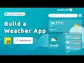 Build a beautiful Weather App with JavaScript and Tailwind CSS Full Tutorial