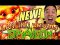 NEW DANCING DRUMS DRAGON BEST DANCING DRUMS YET Slot Machine LIGHT WONDER