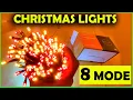 8 Mode Christmas Lights INDOOR OUTDOOR Multicolor Led