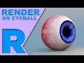 How Do I Render An Eyeball Renderman Maya