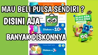 CARA JUALAN PULSA DI TOKOPEDIA Video kali ini saya membahas tentang cara menjual pulsa di market pla. 