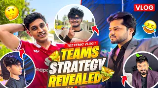 Secret Strategy Revealed? 🤯 TEZ FFMIC 2026 Spring Vlog Day 1 Ft. Total Gaming, Godlike, RNTX, RNX🔥