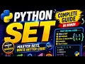 Python Set Tutorial in Hindi Complete Guide to Sets in Python Beginner to Advanced