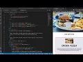 ASMR Programming - Creating a Restaurant Website using HTML and CSS Only