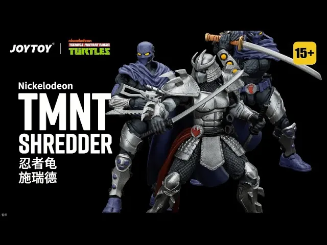 Joytoy 1/18 Nickelodeon TMNT Shredder