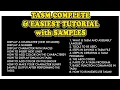 HOW TO USE TASM COMPLETE AND EASIEST TUTORIAL WITH SAMPLES